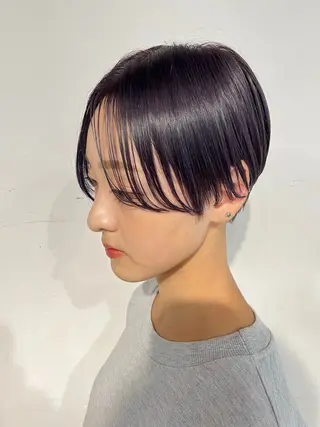 ショート 【⭐️艶髪レイヤー カット⭐️】長谷川のヘアスタイル