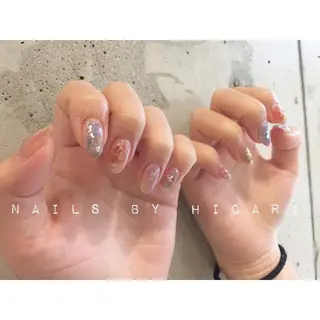 カラー ネイル マツエク・マツパ illum hicariのネイルデザイン