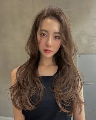 ロング カラー ⚜️ブリーチ× 透明感✨Hayatoのヘアスタイル
