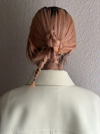 ヘアアレンジ 山崎 航のヘアスタイル