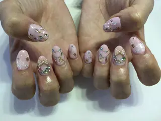 ネイル 💎🐰 saki. m 🐰💎のネイルデザイン