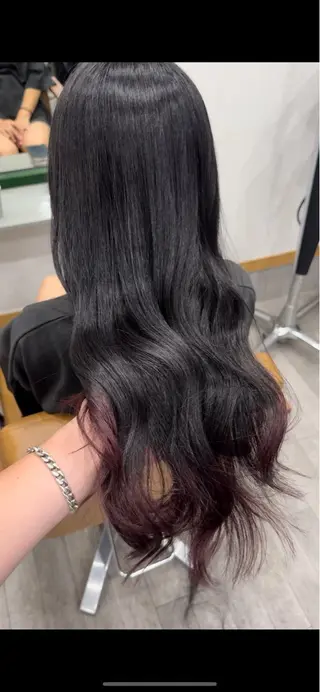 ロング カラー ＆tigre 佐藤秀太のヘアスタイル