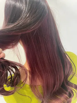 セミロング カラー ulu 【ウル】 山田青空のヘアスタイル