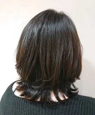 カラー chacha Blanc田中のヘアスタイル