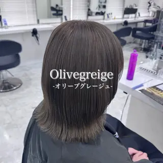 ミディアム カラー 🧁透明感×モテ💞 WカラーNanamiのヘアスタイル