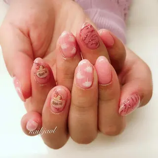 ショート ネイルJaol 池袋のネイルデザイン