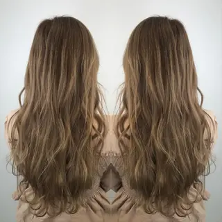 ロング カラー 大橋 輝久のヘアスタイル