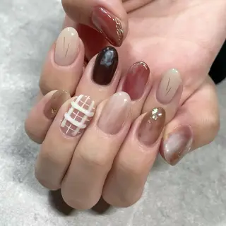 ネイル 東 千夏のネイルデザイン
