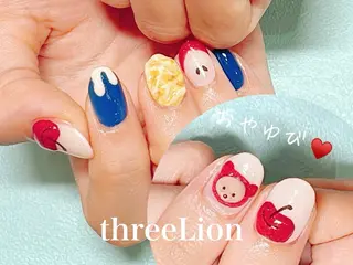 ネイル threeLion ネイル&アイラッシュのネイルデザイン