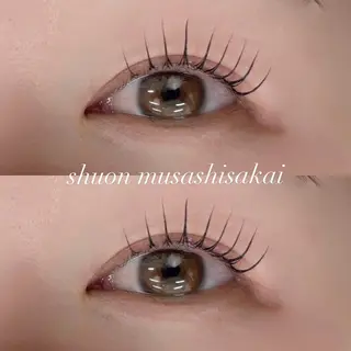 マツエク・マツパ shuon 武蔵境店所属・【武蔵境店】工藤 さくらのマツエク・マツパデザイン