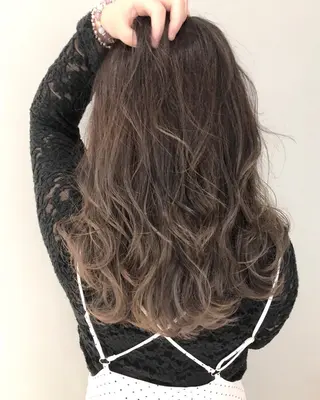 セミロング カラー パーマ ヘアアレンジ 酸性縮毛矯正のプロ 杉山玲介のヘアスタイル