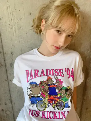 透明感カラー🌿ボブ ✨飛田　ケイのヘアスタイル