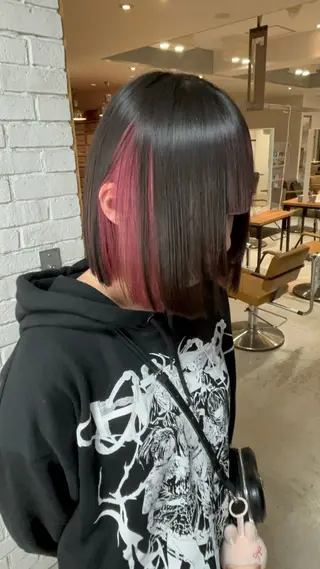 ショート カラー 元地雷系美容師🫶 RYUSEI🐈‍⬛のヘアスタイル