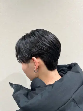 パーマ メンズ Ken 曲がる縮毛矯正/韓国のヘアスタイル