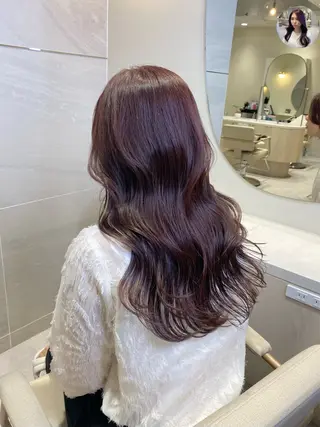 セミロング カラー 透明感カラー🌿 グレージュ🐺陽介のヘアスタイル