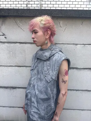 ショート メンズ EARTH 寺本尚生のヘアスタイル