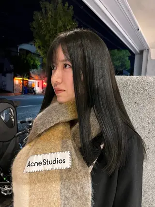 ロング ムラカミリム/cut /似合わせcolorのヘアスタイル