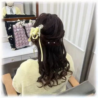 ヘアアレンジ ヘアセット 🤍AIRA🤍のヘアスタイル