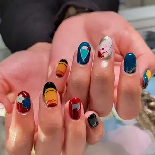 ネイル おで@ oderi_nailのネイルデザイン