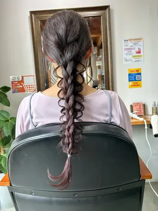 ロング ハイトーン特化⭐️ 飯田大樹のヘアスタイル