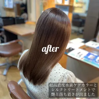 ロング カラー すなが/ハイライト モデル募集中のヘアスタイル