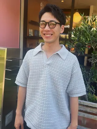 ショート メンズ カット/まゆ毛/ スパ/メンズ/龍人のヘアスタイル