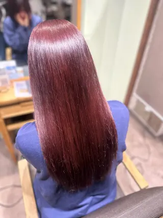 ロング 濱本 樹蘭のヘアスタイル