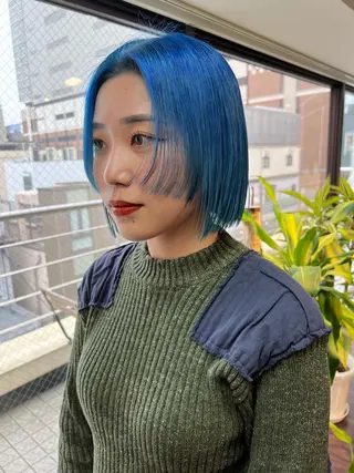 ショート カラー 🧡色落ちまで2度綺 麗なカラー🧡ヨシキのヘアスタイル
