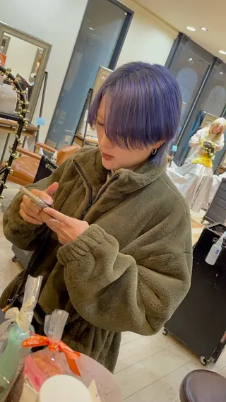 ショート 亀川蓮 Agu hairのヘアスタイル