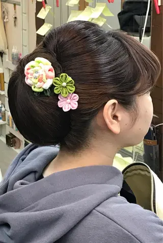 ヘアアレンジ 上辻 博司のヘアスタイル