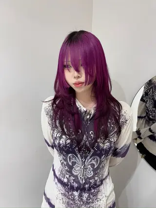 ロング カラー TOTA 唯一無二カラーのヘアスタイル