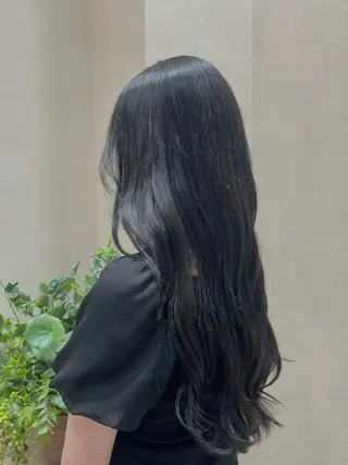 ロング カラー 森川 颯香のヘアスタイル