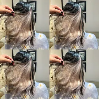 セミロング カラー 🌟トップデザイナー 高橋🌟のヘアスタイル
