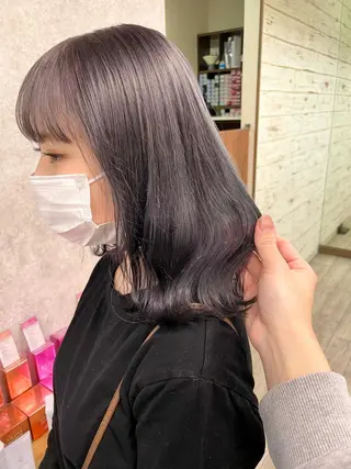 ミディアム カラー 🫧ヒシダアキ taboo.i🫧のヘアスタイル