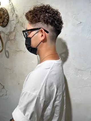 ショート メンズ マネージャー 山城洸希のヘアスタイル