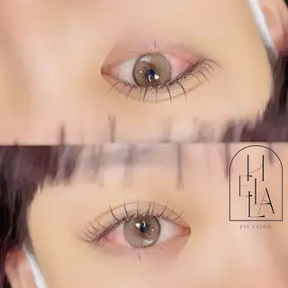 マツエク・マツパ まつげパーマ／眉毛 H e l l aのマツエク・マツパデザイン