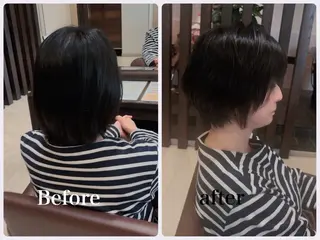 ショート 山田 みかのヘアスタイル