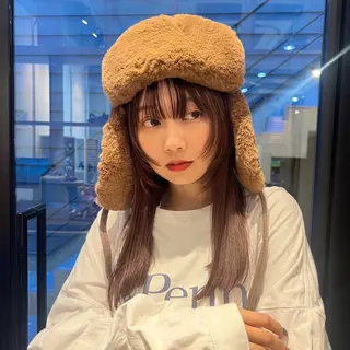 ロング 小顔カット/顔周り /メンズsaraのヘアスタイル