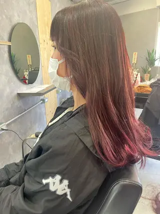 セミロング yui/ layer cutのヘアスタイル