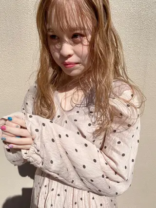 ロング カラー 神原 ありさのマツエク・マツパデザイン