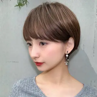 ショート 井上 一青 /ショート/ボブのヘアスタイル