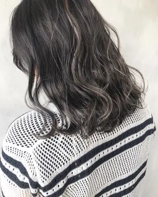 セミロング 小澤大輔 YOLO hairのヘアスタイル