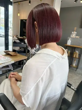 ショート カラー 🍀石川尚之🍀 HELIMのヘアスタイル