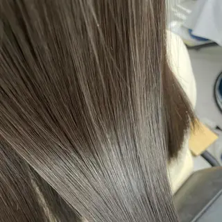 セミロング ネイル mona/ ストレートスタイル✨のヘアスタイル