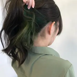 ロング カラー Kamie みかじりのヘアスタイル