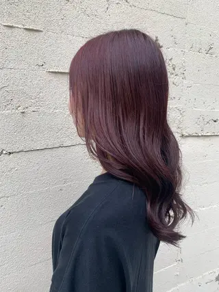 ロング SEAM アキホのヘアスタイル