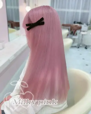 ロング カラー 表参道/ブリーチ/ みずは🎀のヘアスタイル