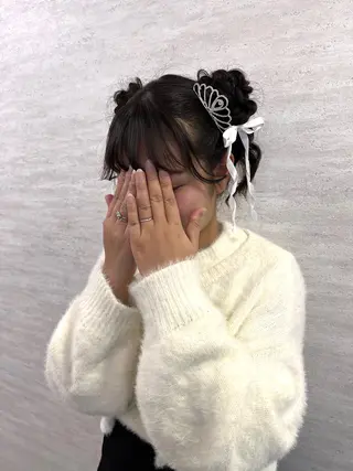 ヘアアレンジ 鈴木 芽香のマツエク・マツパデザイン