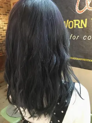 セミロング カラー 代表 中島貴志のヘアスタイル