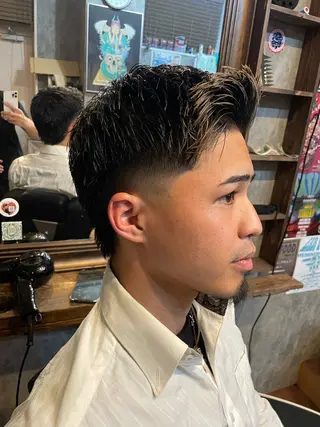 メンズ ✂︎barber✂︎ Hideのヘアスタイル